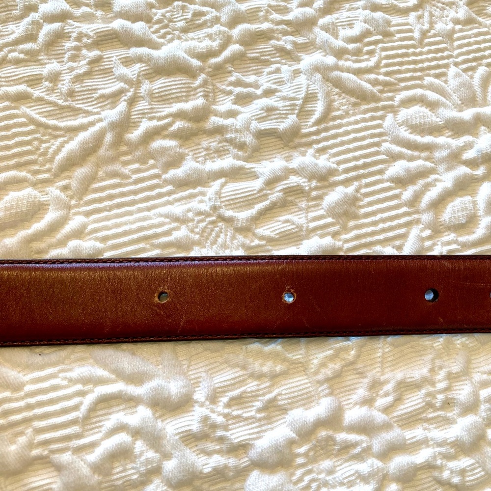 Men's Eddie Bauer Leather Belt - Picture 7 of 10